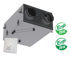 Припливно-витяжні установки з рекуперацією тепла